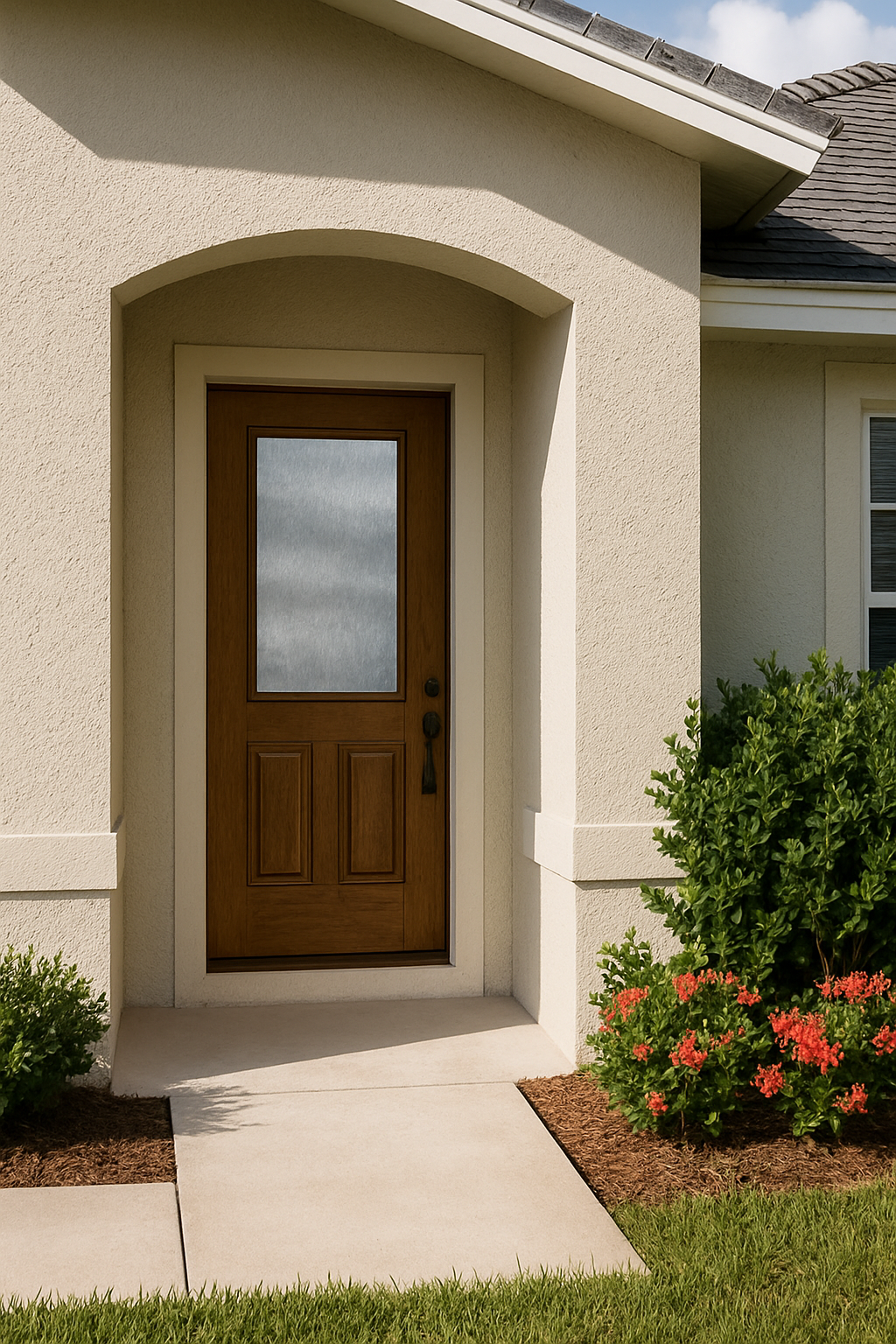 Impact Windows & Doors Tampa - 3/4 Lite 2 Panel - Chord