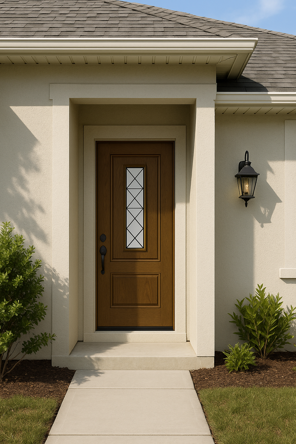 Impact Windows & Doors Tampa - Center Lite 2 Panel 3/4 Top - Calix