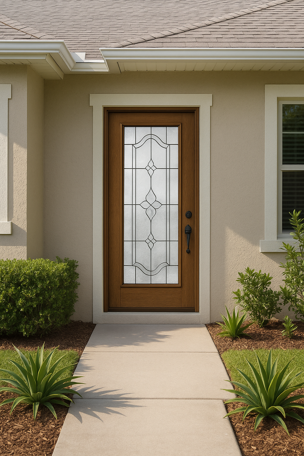 Impact Windows & Doors Tampa - Full Lite Flush - Concorde