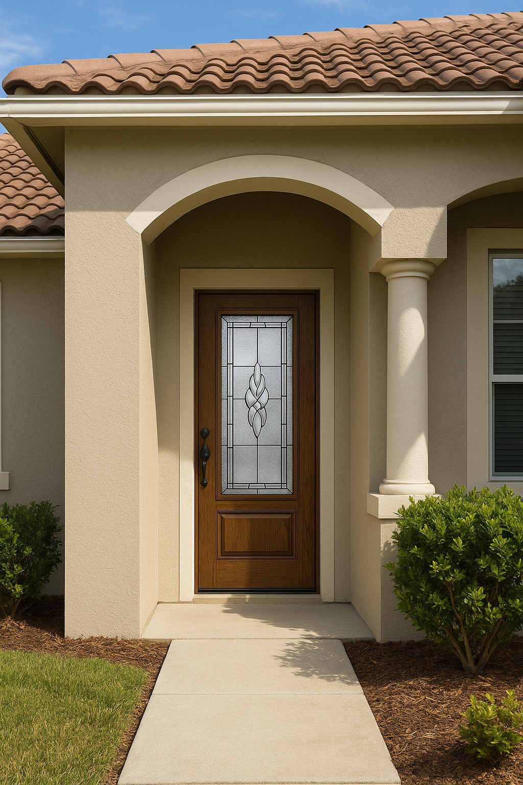 Impact Windows & Doors Tampa - Full Lite Flush - Kensington