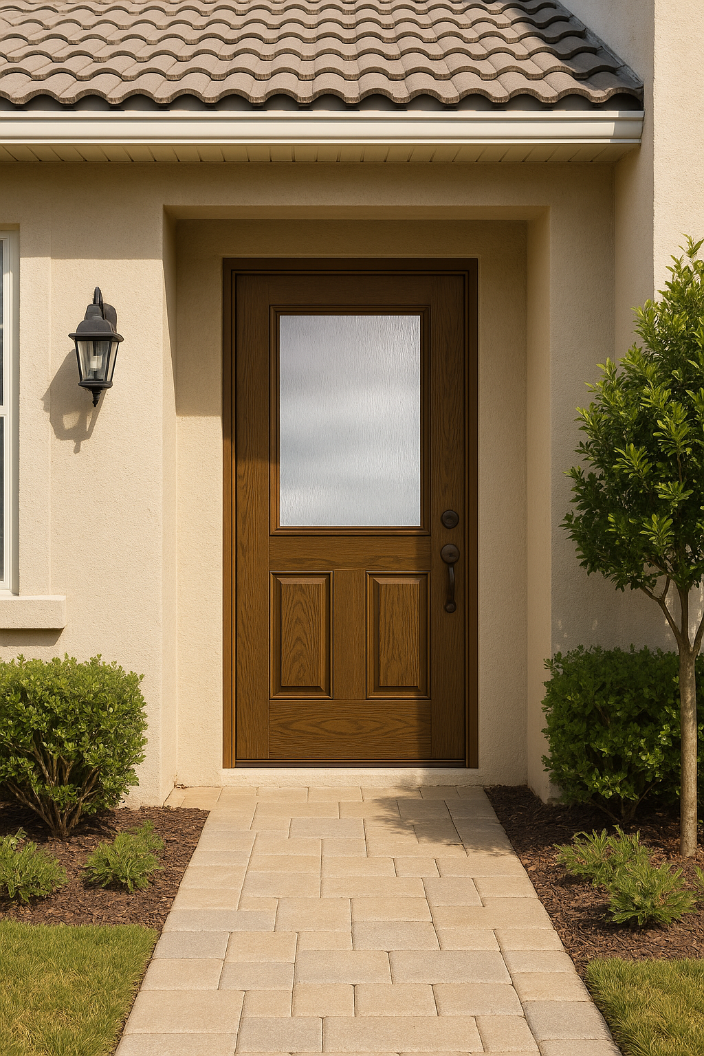 Impact Windows & Doors Tampa - Half Lite 2 Panel - Rainglass