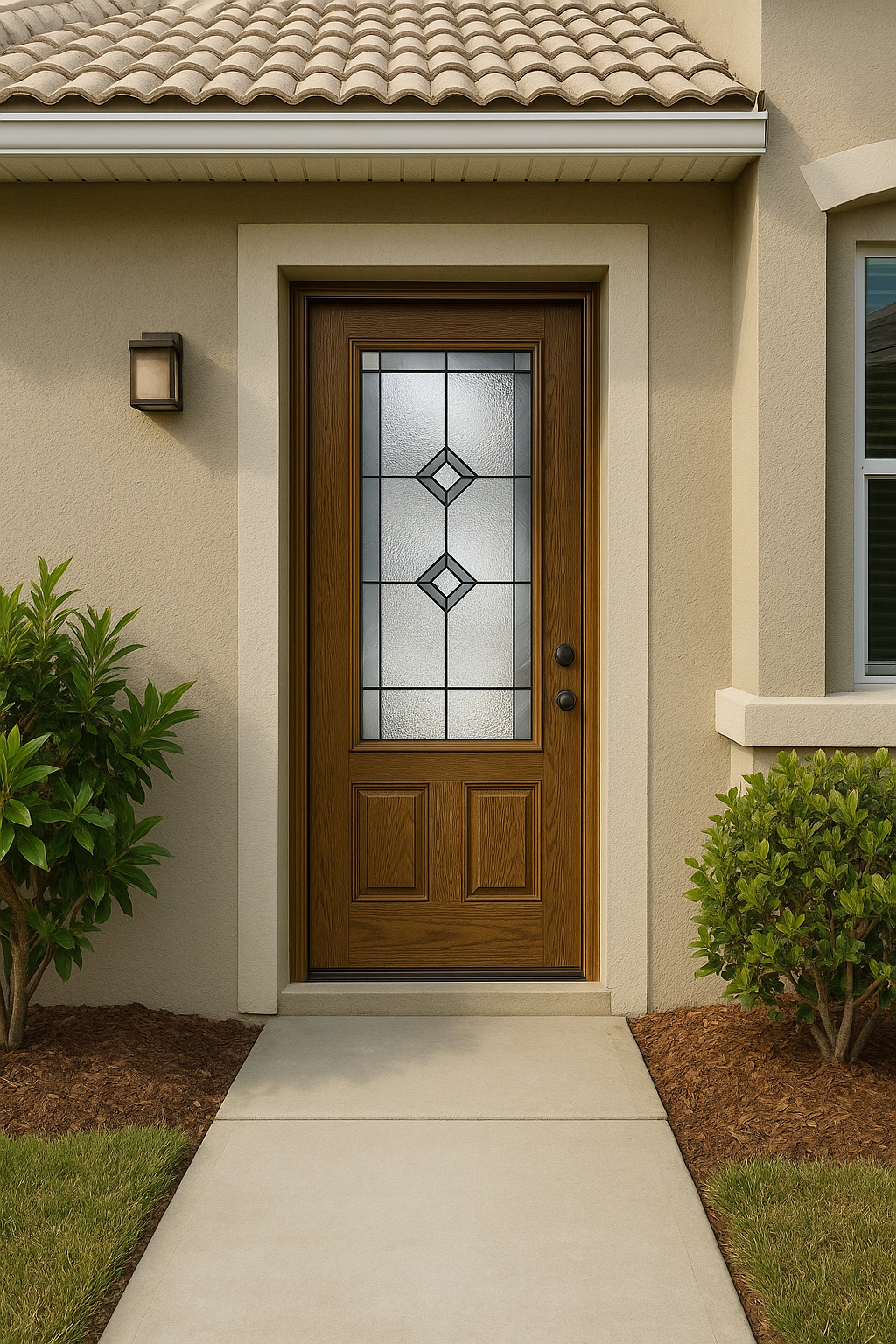 Impact Windows & Doors Tampa - Full Lite w/ Stile Lines - Pembridge