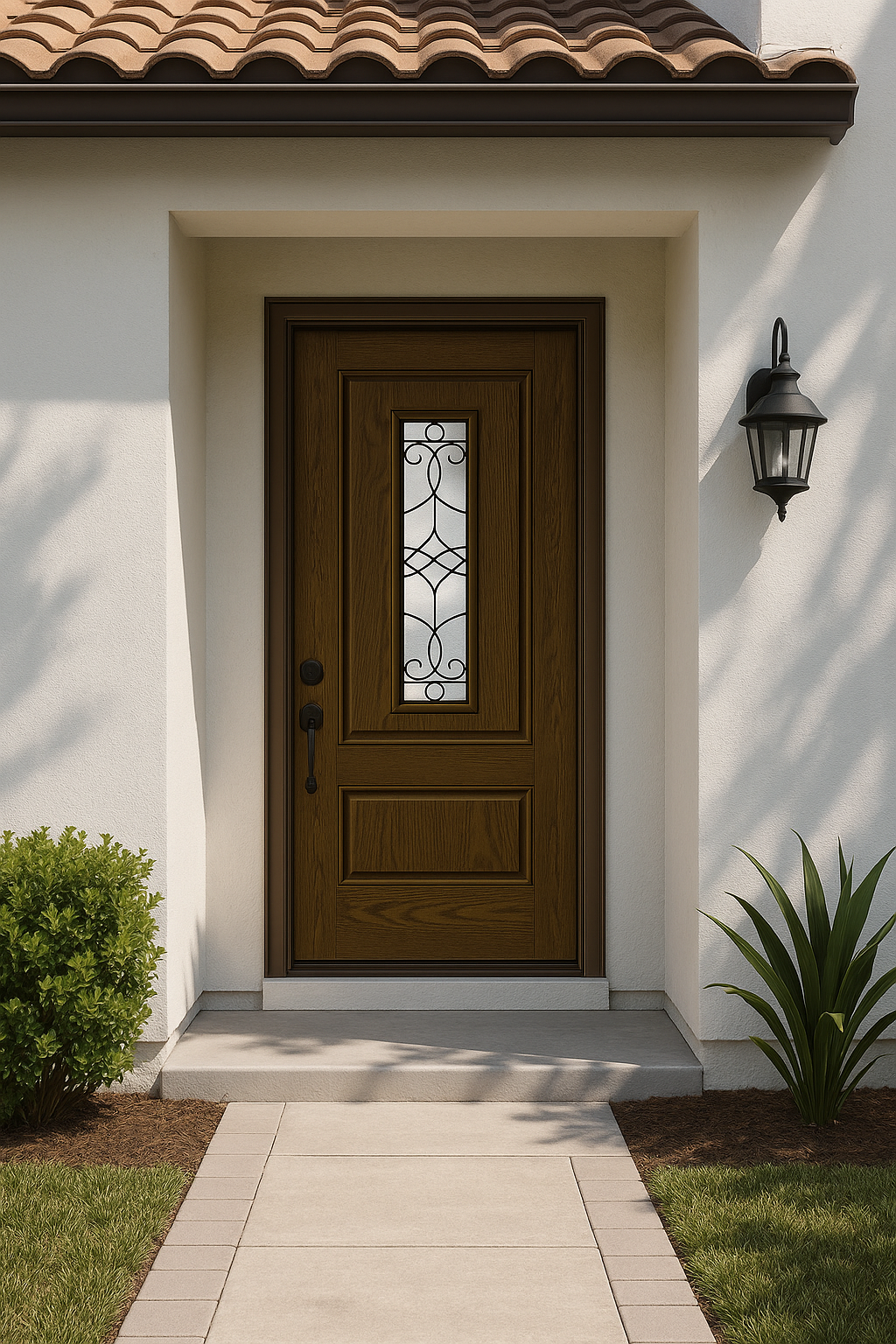 Impact Windows & Doors Tampa - Center Lite 2 Panel 3/4 Top - Salinas