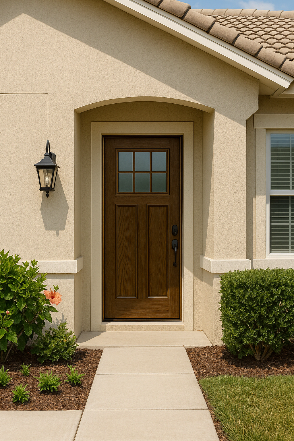 Impact Windows & Doors Tampa - 2 Panel 3/4 Top