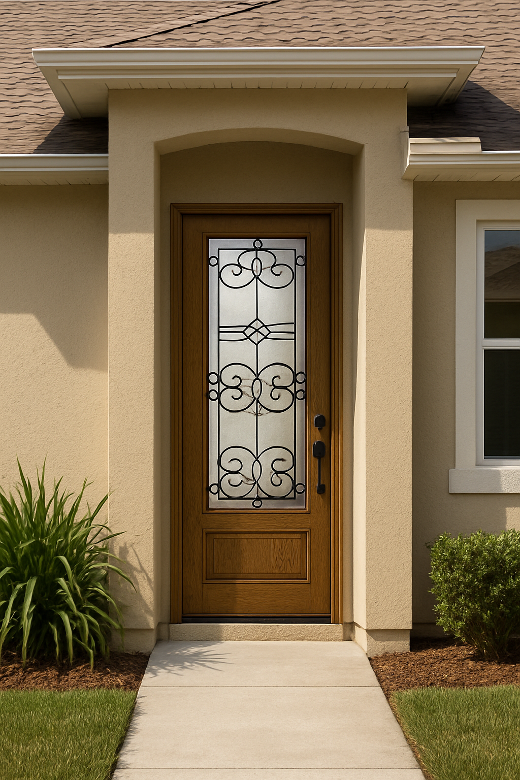 Impact Windows & Doors Tampa - 8' Full Lite Flush - Salinas