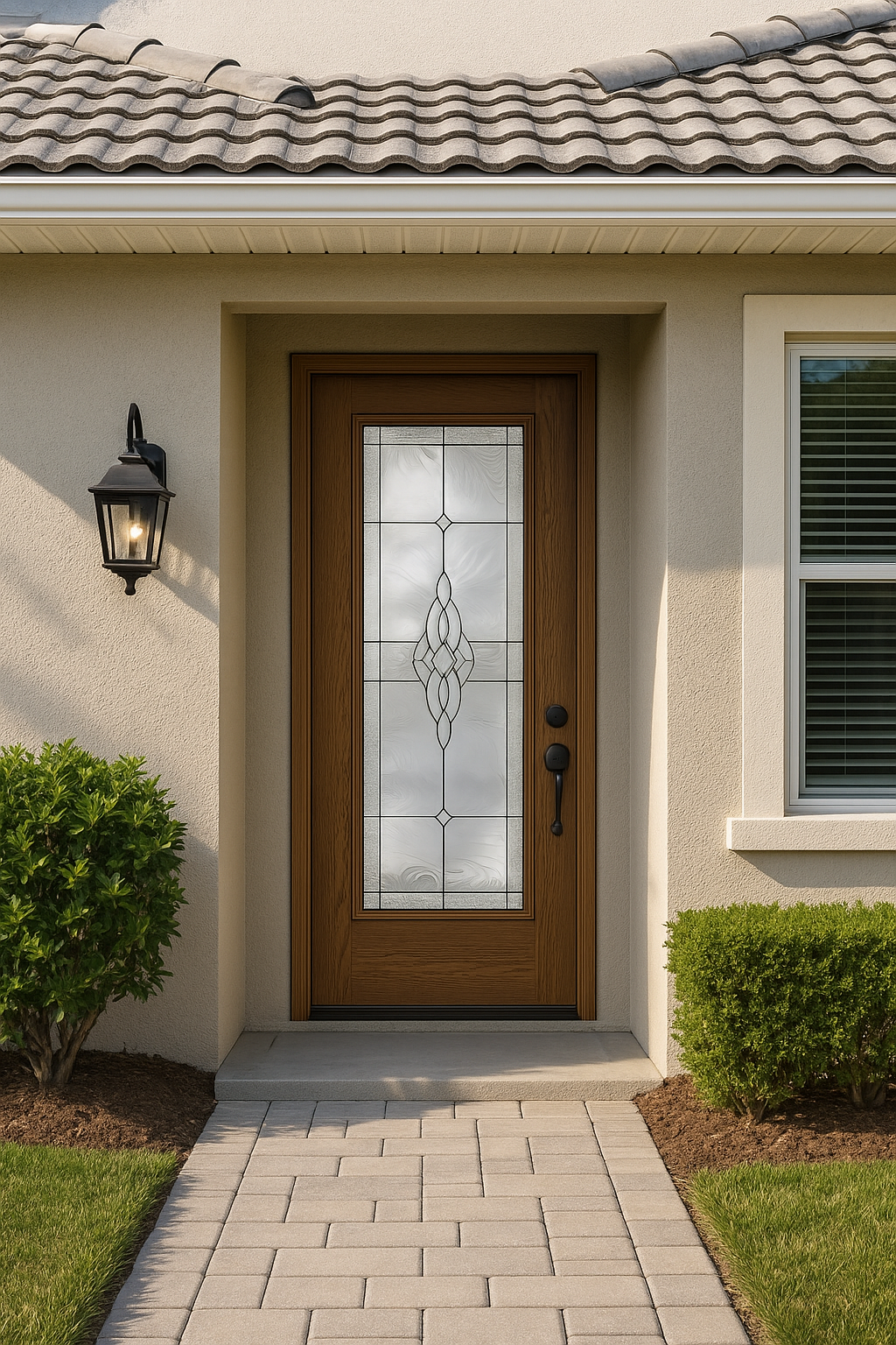 Impact Windows & Doors Tampa - 8' Full Lite Flush - Wellesley