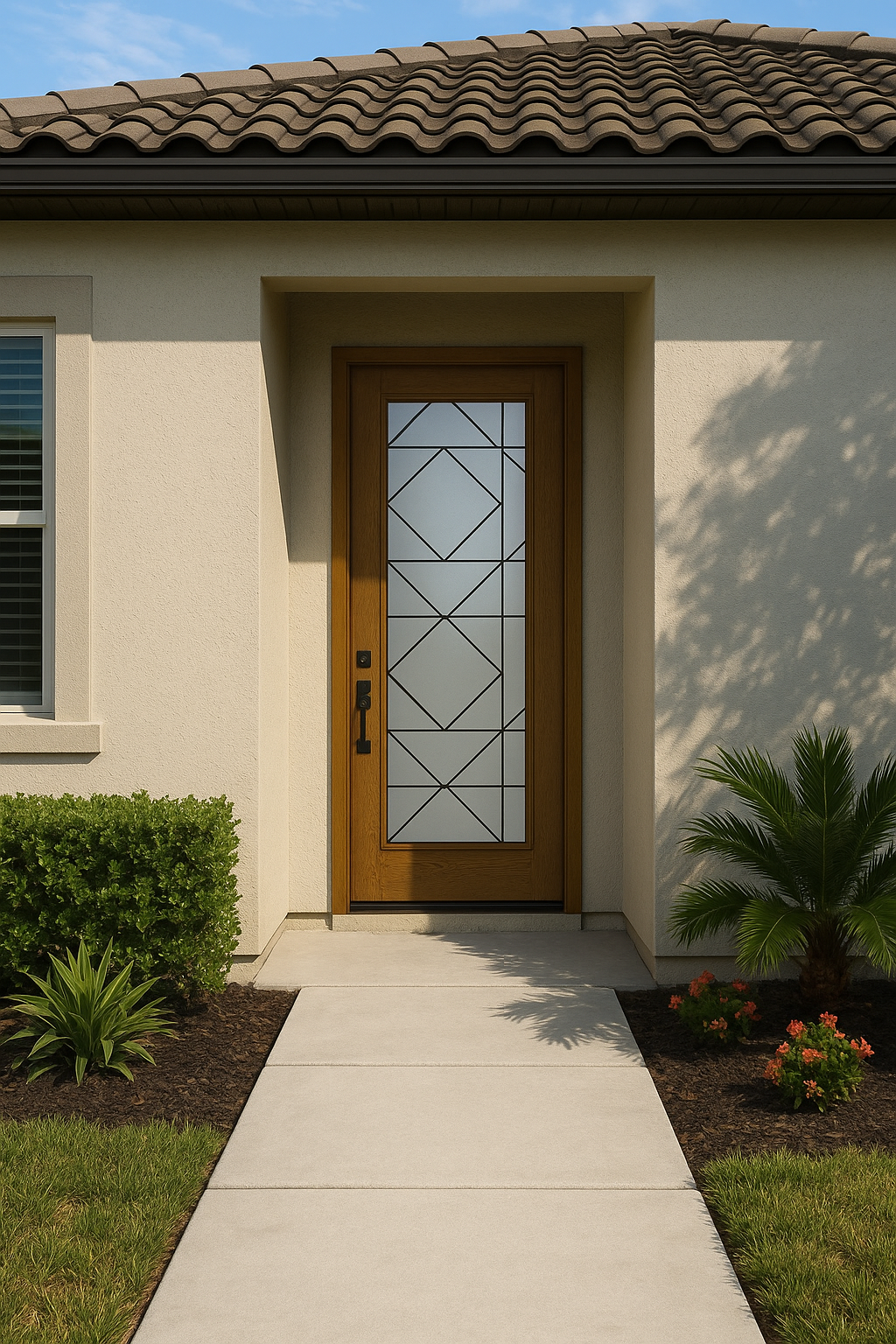 Impact Windows & Doors Tampa - 8' Full Lite Flush - Echelon