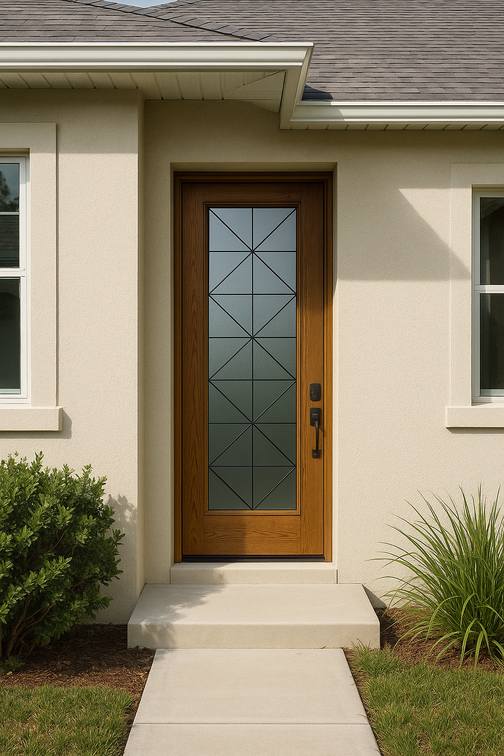 Impact Windows & Doors Tampa - 8' Full Lite Flush - Calix