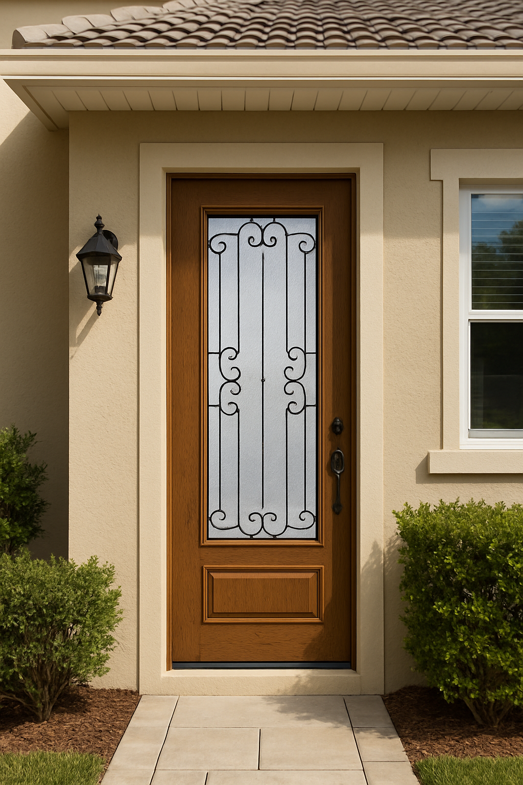 Impact Windows & Doors Tampa - 8' Full Lite W/ Stile Lines - Riserva
