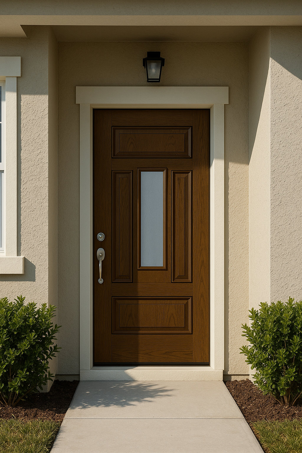 Impact Windows & Doors Tampa - 8' Center Lite 3 Panel - Chinchilla