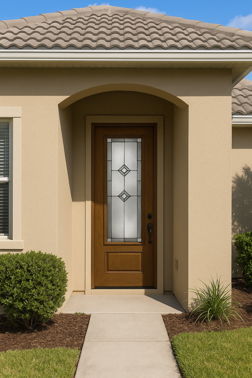 Impact Windows & Doors Tampa - 8' Full Lite W/ Stile Lines - Pembridge