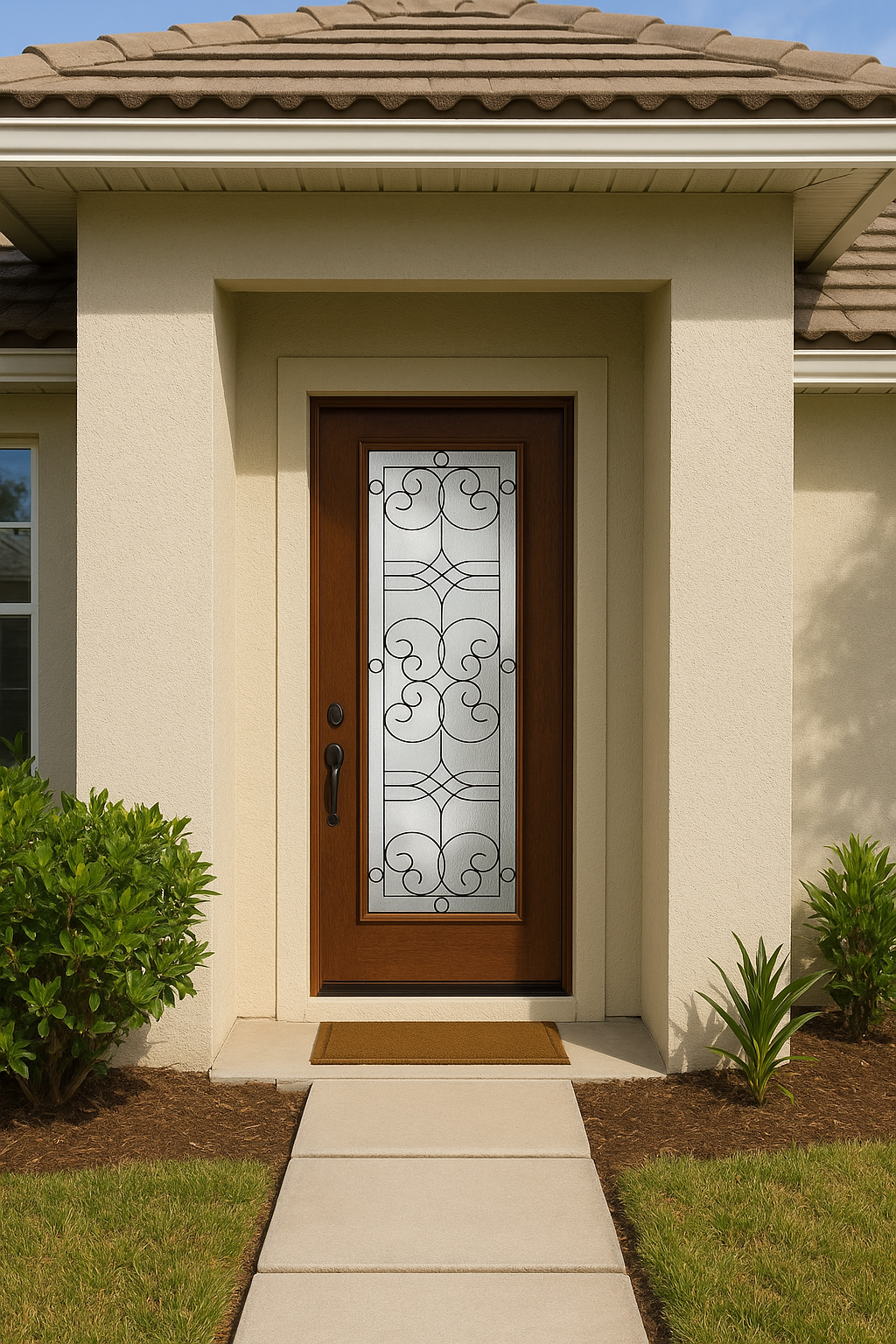 Impact Windows & Doors Tampa - Full Lite w/ Stile Lines - Salinas