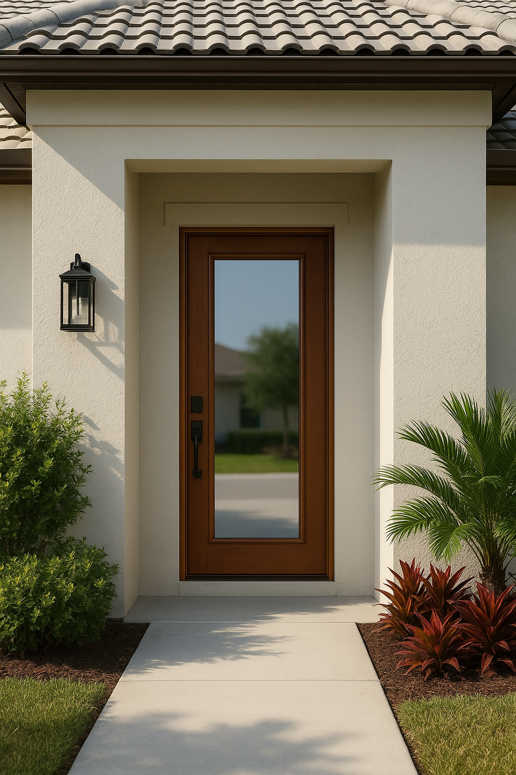 Impact Windows & Doors Tampa - Full Lite Flush - Clear 1 Lite No Grid