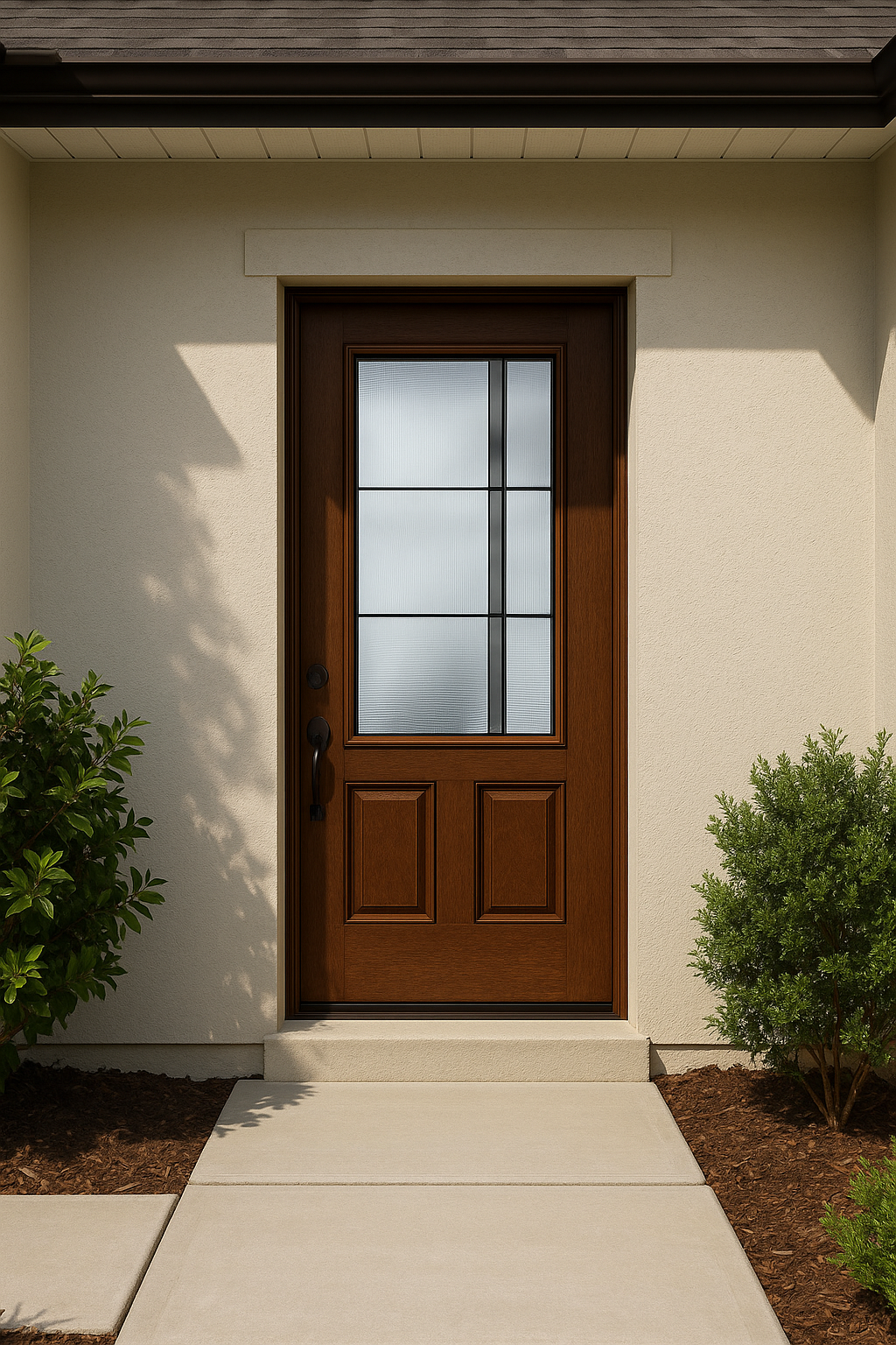 Impact Windows & Doors Tampa - 3/4 Lite 2 Panel