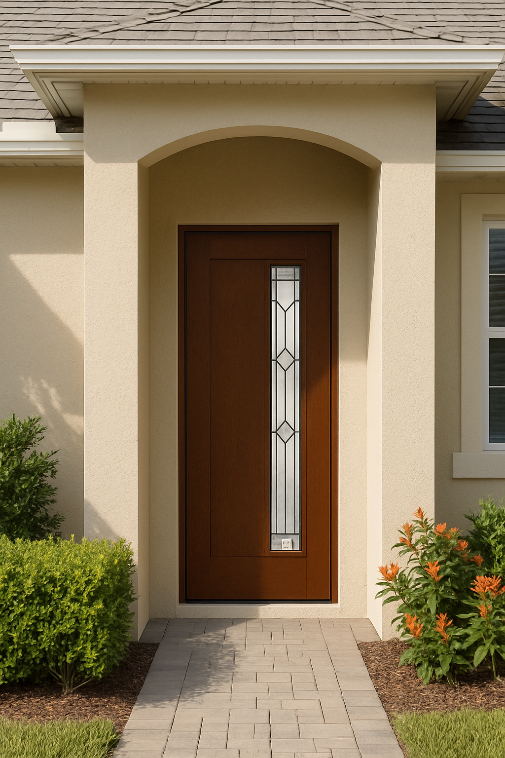 Impact Windows & Doors Tampa - Pulse Linea Offset Right - Crystalline