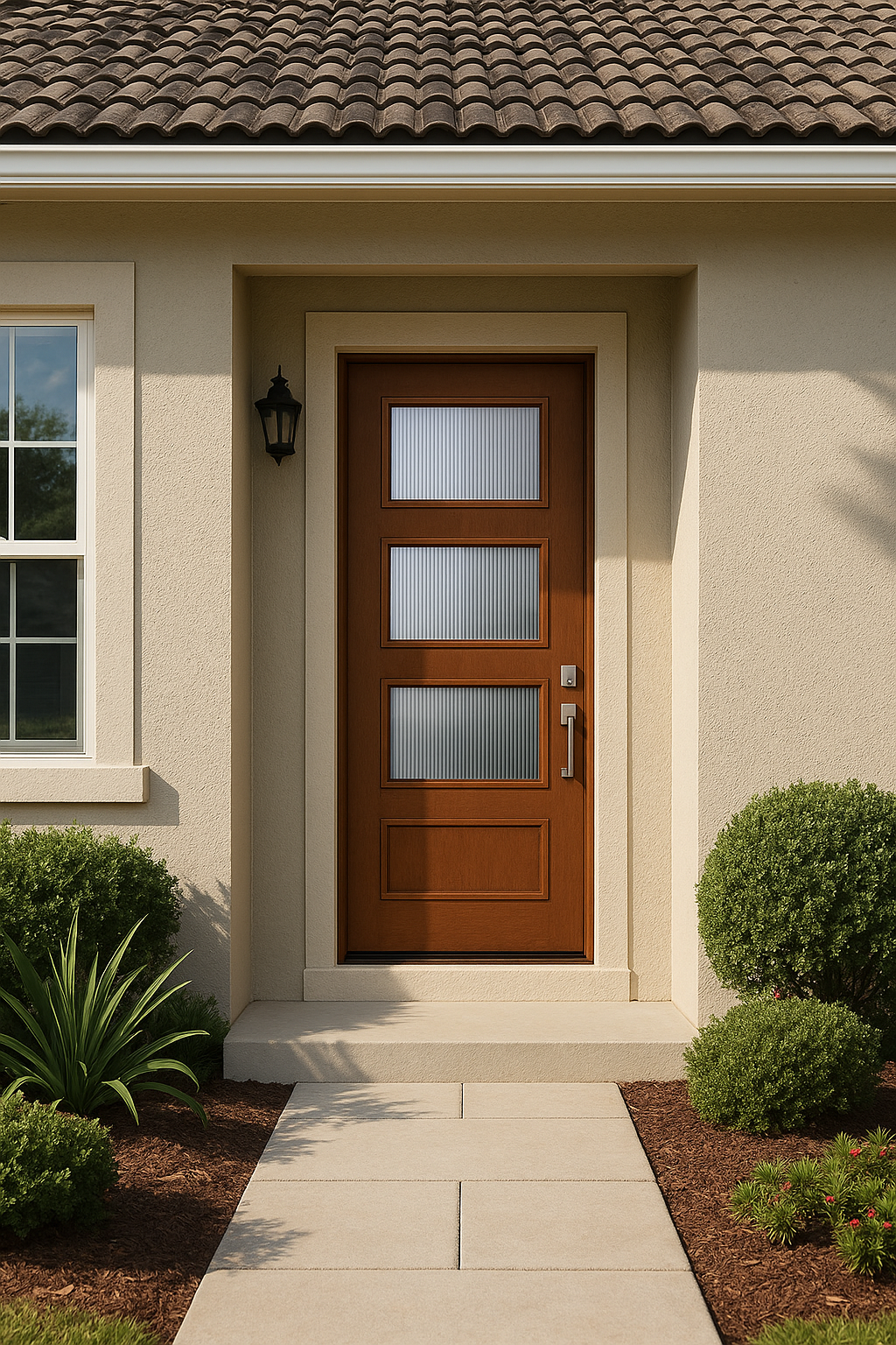 Impact Windows & Doors Tampa - Pulse Ari 3-Lite - Reeded