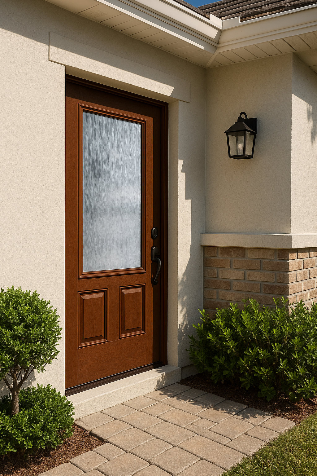 Impact Windows & Doors Tampa - 3/4 Lite 2 Panel - Chord