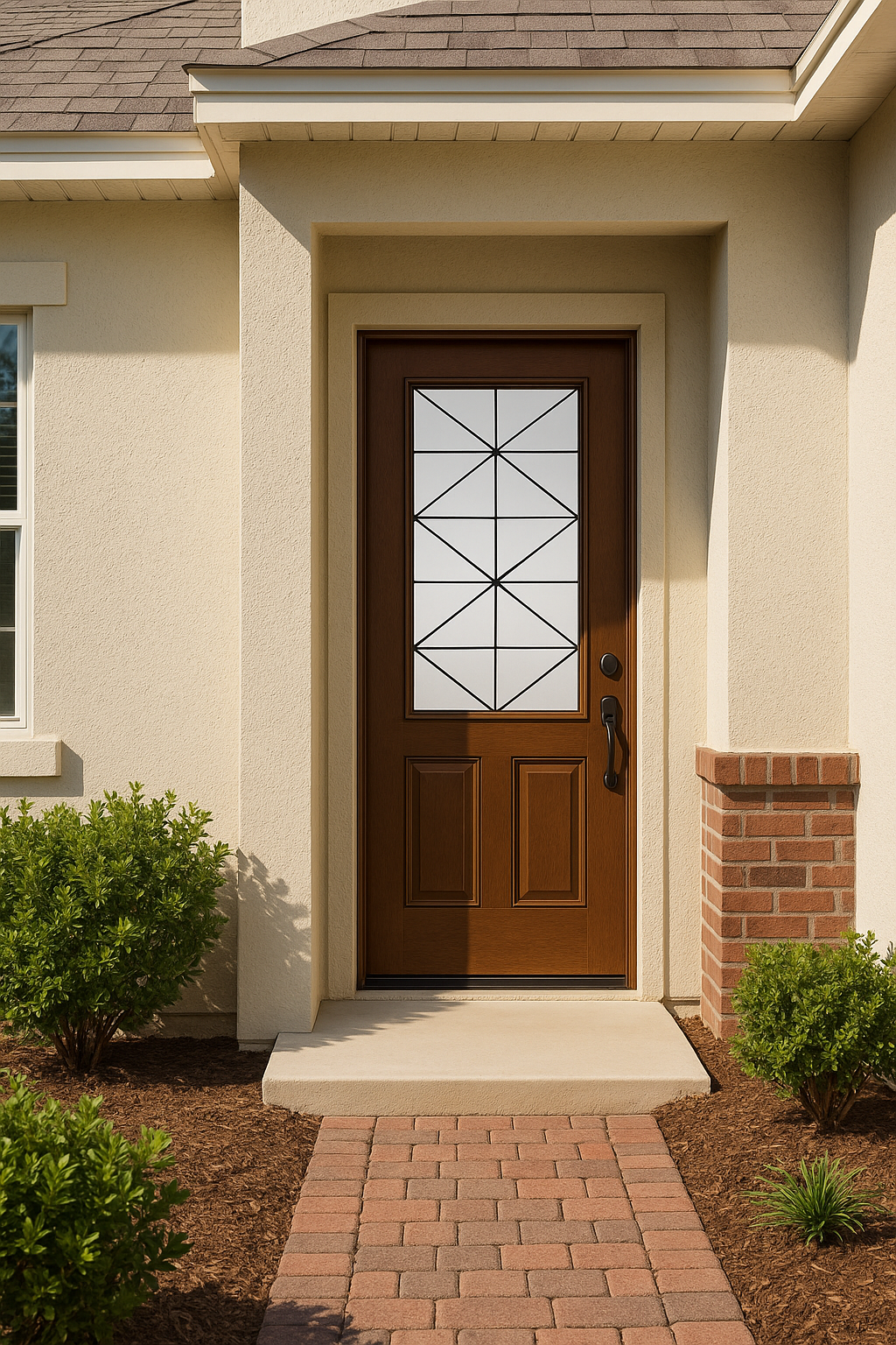 Impact Windows & Doors Tampa - 3/4 Lite 2 Panel - Calix