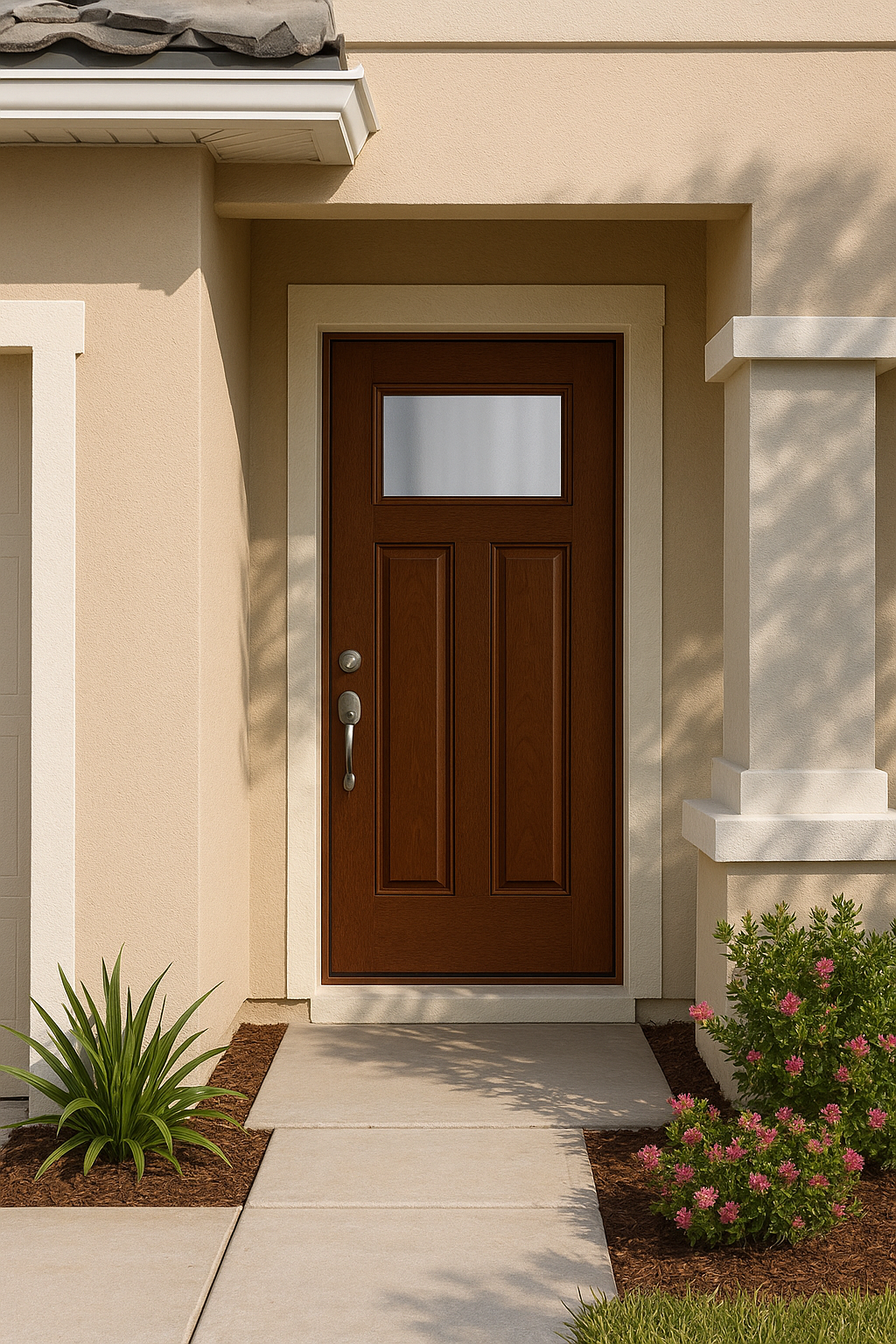 Impact Windows & Doors Tampa - Craftsman Lite 2 Panel - Chinchilla