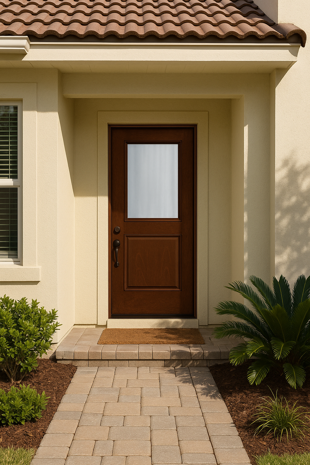 Impact Windows & Doors Tampa - Half Lite 1 Panel - Chinchilla
