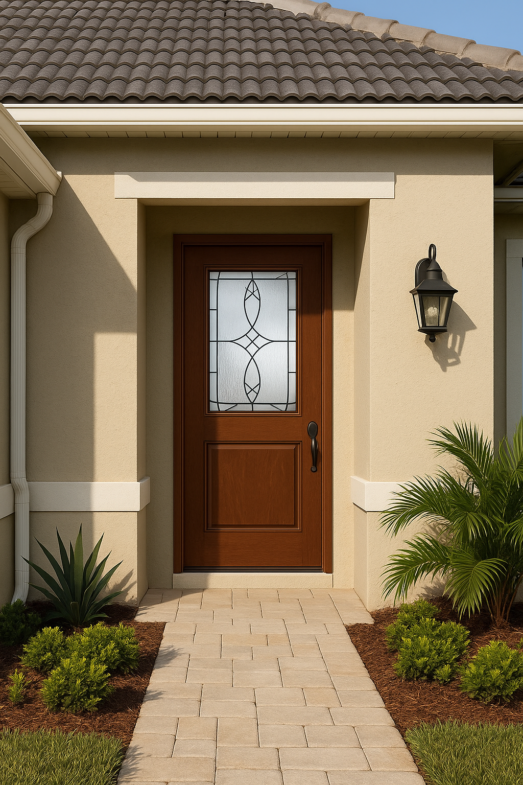 Impact Windows & Doors Tampa - Half Lite 1 Panel - Blackstone