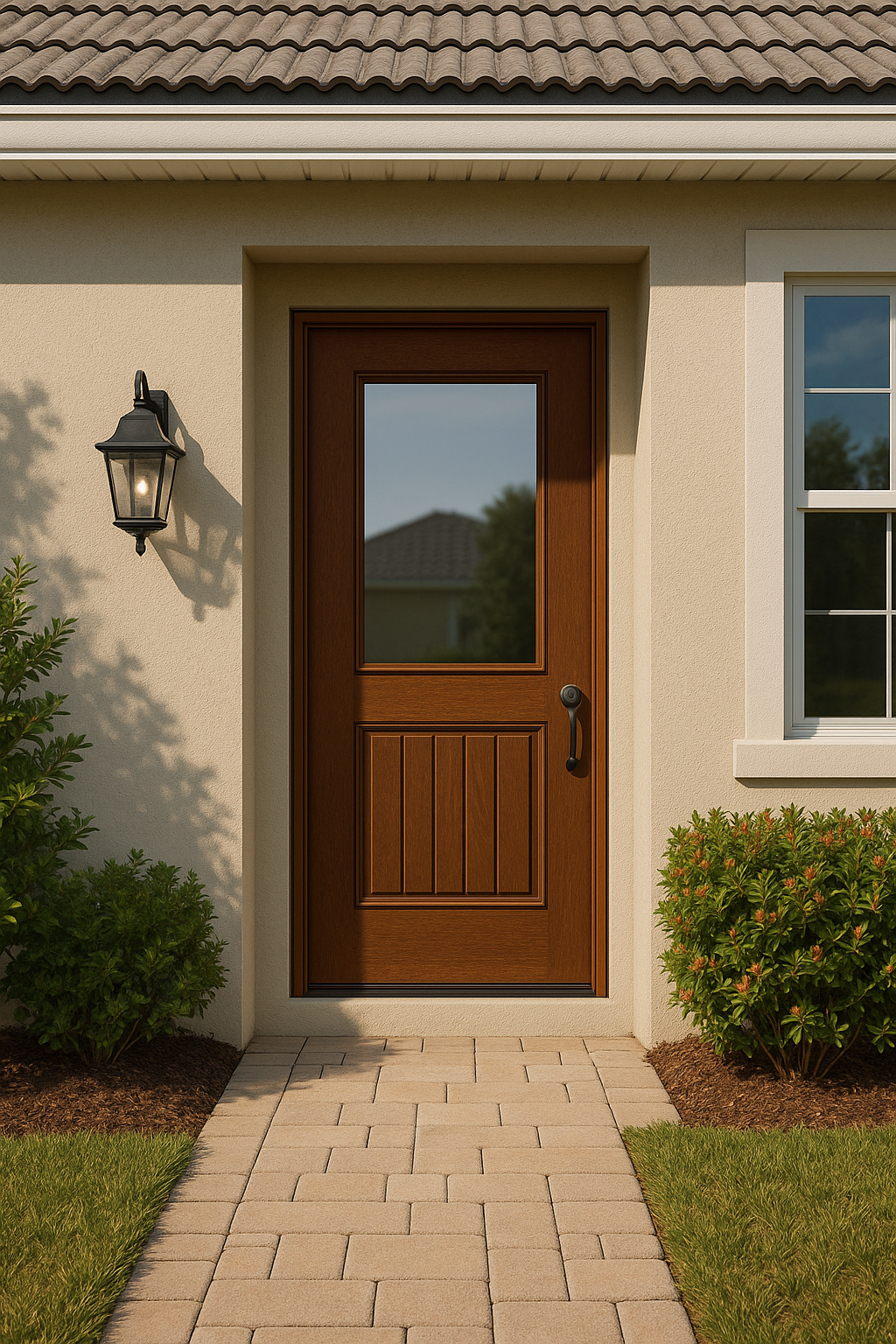 Impact Windows & Doors Tampa - Half Lite 1 Panel Plank - Clear 1 Lite No Grid
