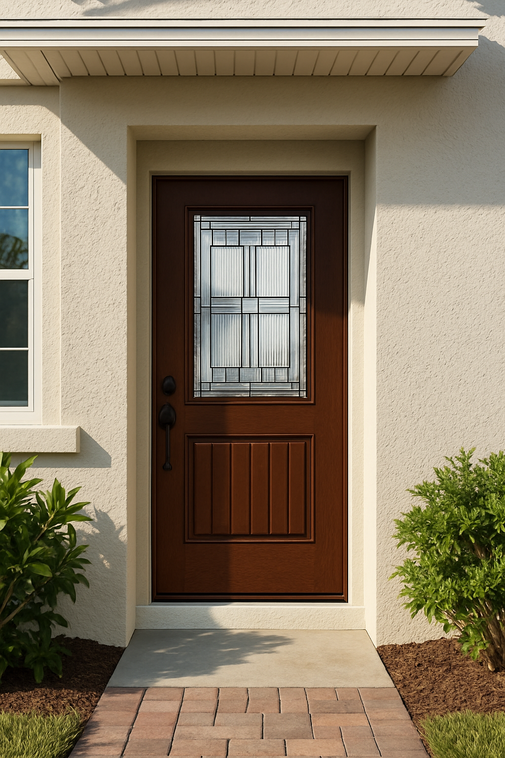 Impact Windows & Doors Tampa - Half Lite 1 Panel Plank - Saratoga
