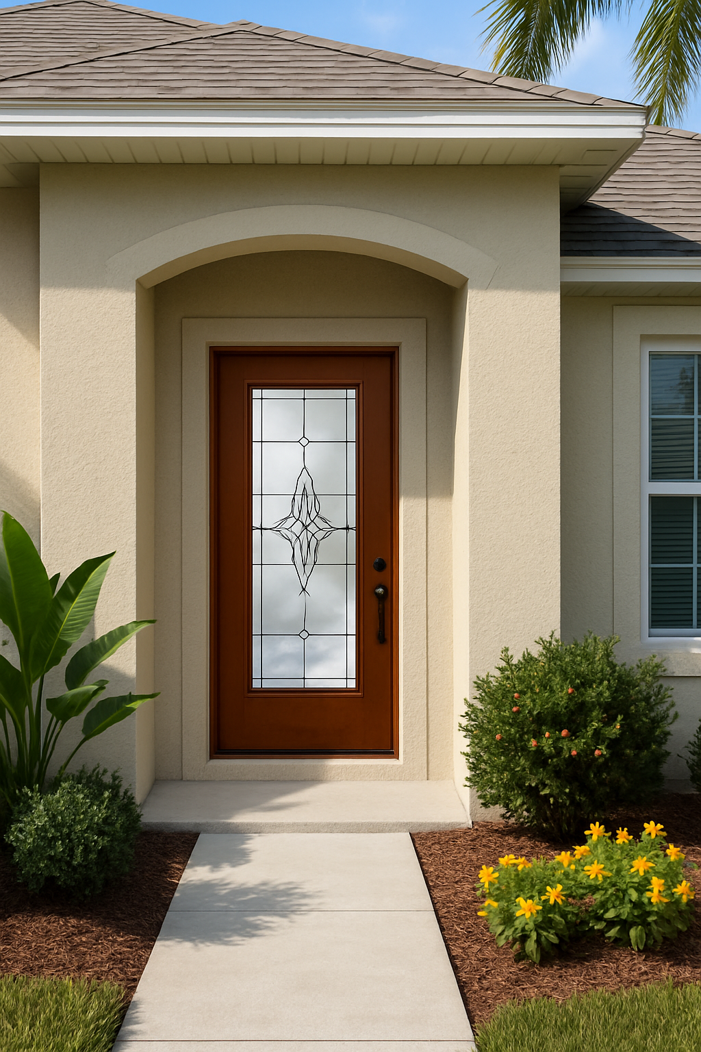 Impact Windows & Doors Tampa - Full Lite Flush - Wellesley
