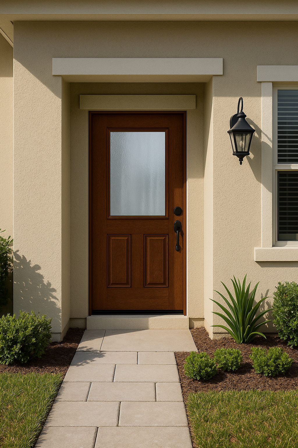 Impact Windows & Doors Tampa - Half Lite 2 Panel - Chinchilla