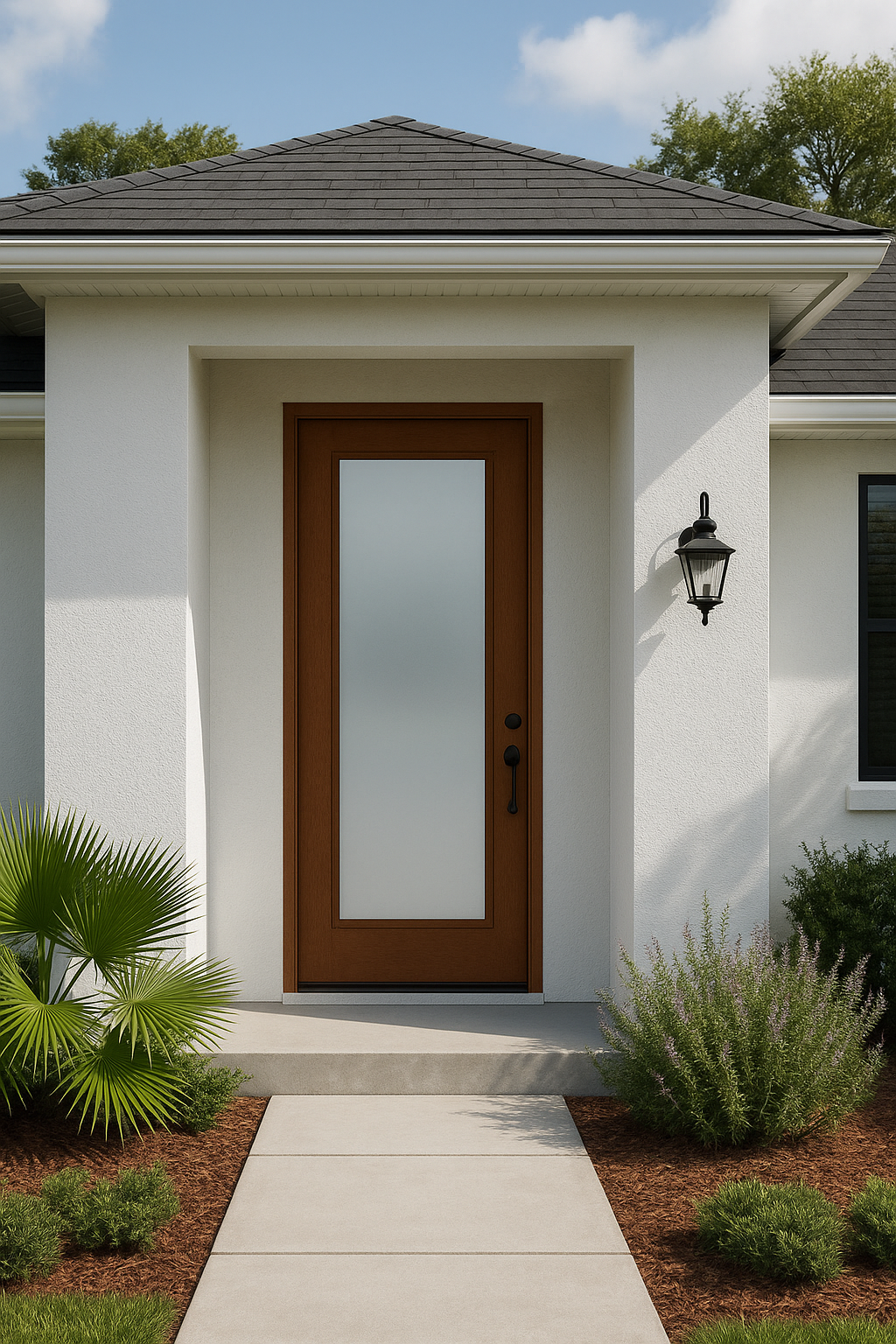 Impact Windows & Doors Tampa - 8' Full Lite Flush - Chord