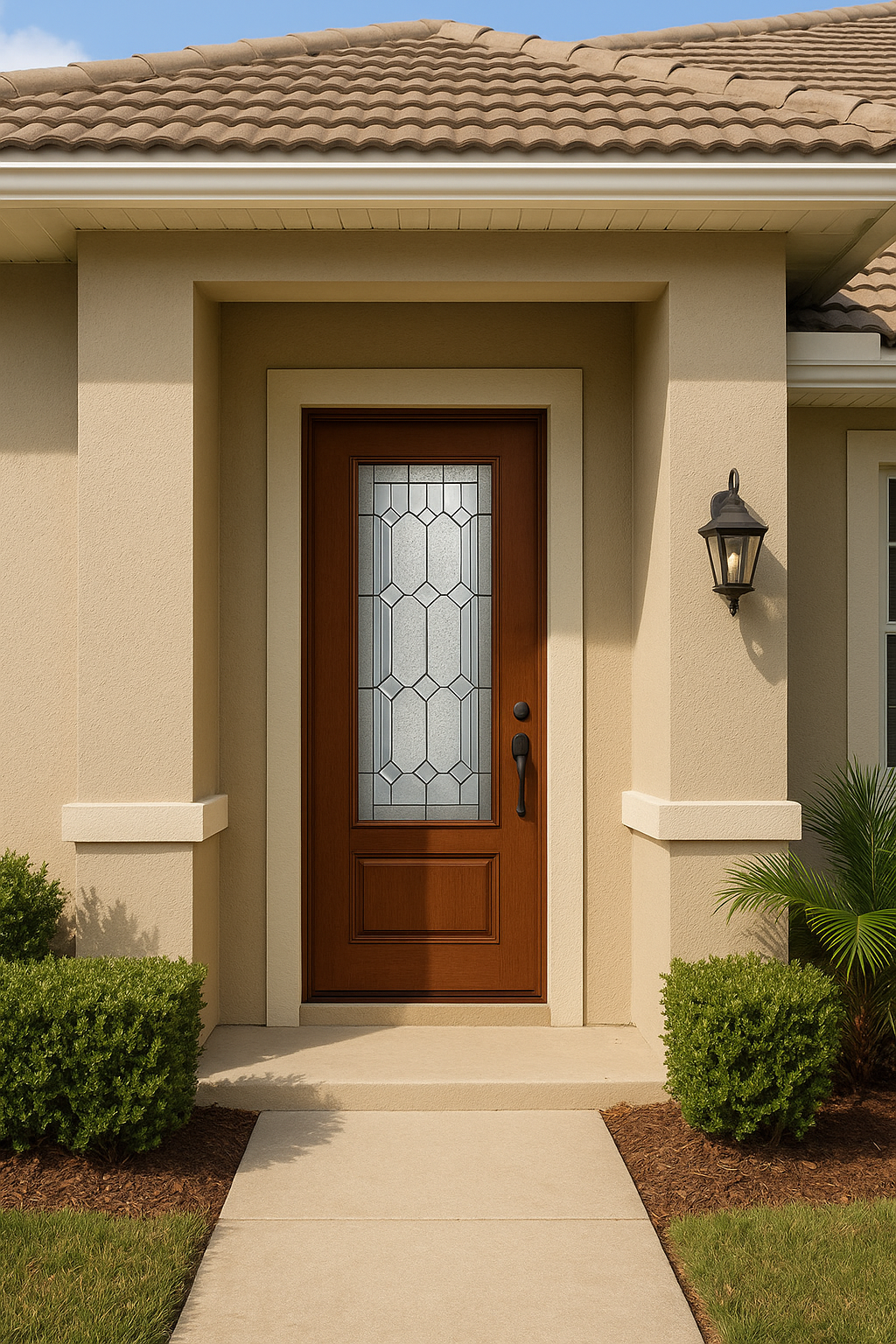 Impact Windows & Doors Tampa - 8' Full Lite Flush - Crystalline