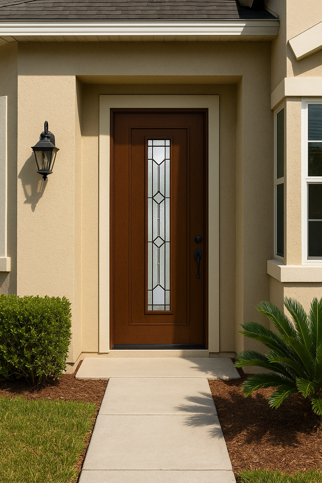 Impact Windows & Doors Tampa - Pulse 8' Linea Centered - Crystalline