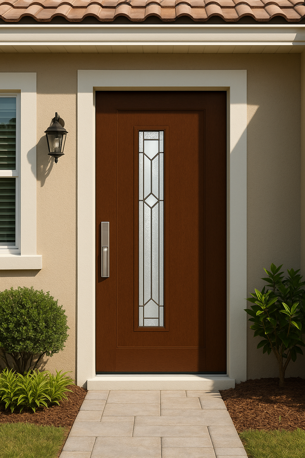 Impact Windows & Doors Tampa - Pulse 8' Linea Offset Left - Crystalline