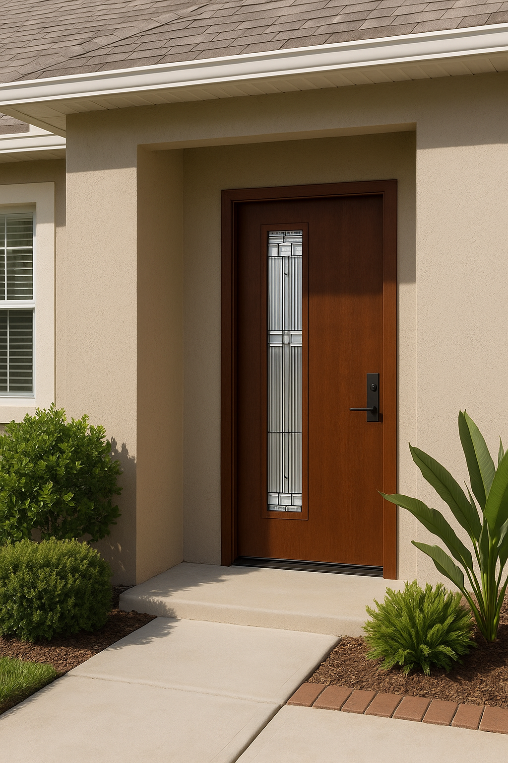 Impact Windows & Doors Tampa - Pulse 8' Linea Offset Left - Saratoga