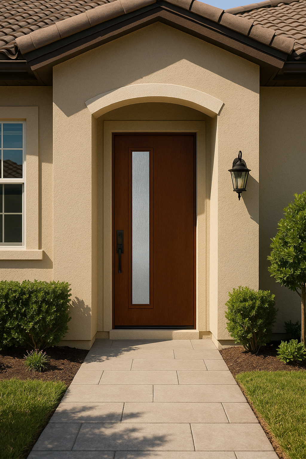 Impact Windows & Doors Tampa - Pulse 8' Linea Offset Left - Rainglass