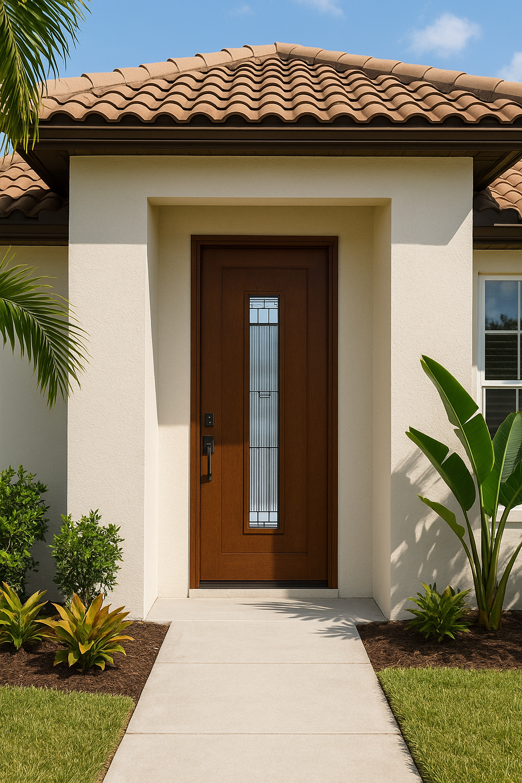 Impact Windows & Doors Tampa - Pulse 8' Linea Centered - Saratoga
