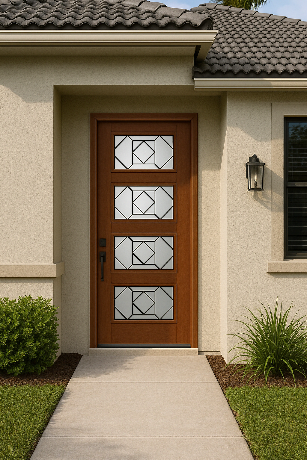 Impact Windows & Doors Tampa - Pulse 8' Ari 4-Lite - Echelon