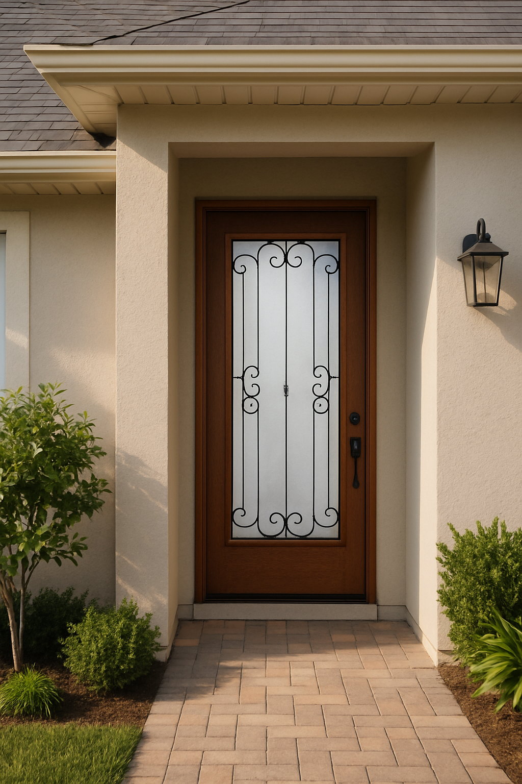 Impact Windows & Doors Tampa - 8' Full Lite W/ Stile Lines - Riserva