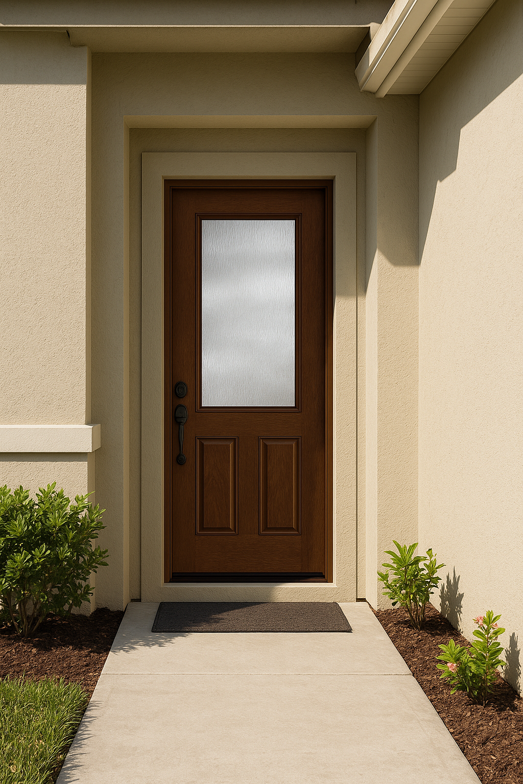 Impact Windows & Doors Tampa - 8' Half Lite 2 Panel - Rainglass