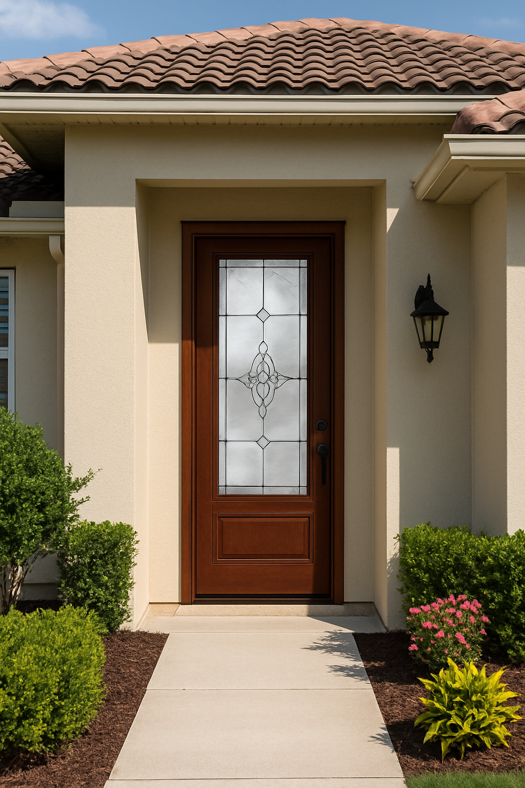 Impact Windows & Doors Tampa - 8' Full Lite W/ Stile Lines - Wellesley