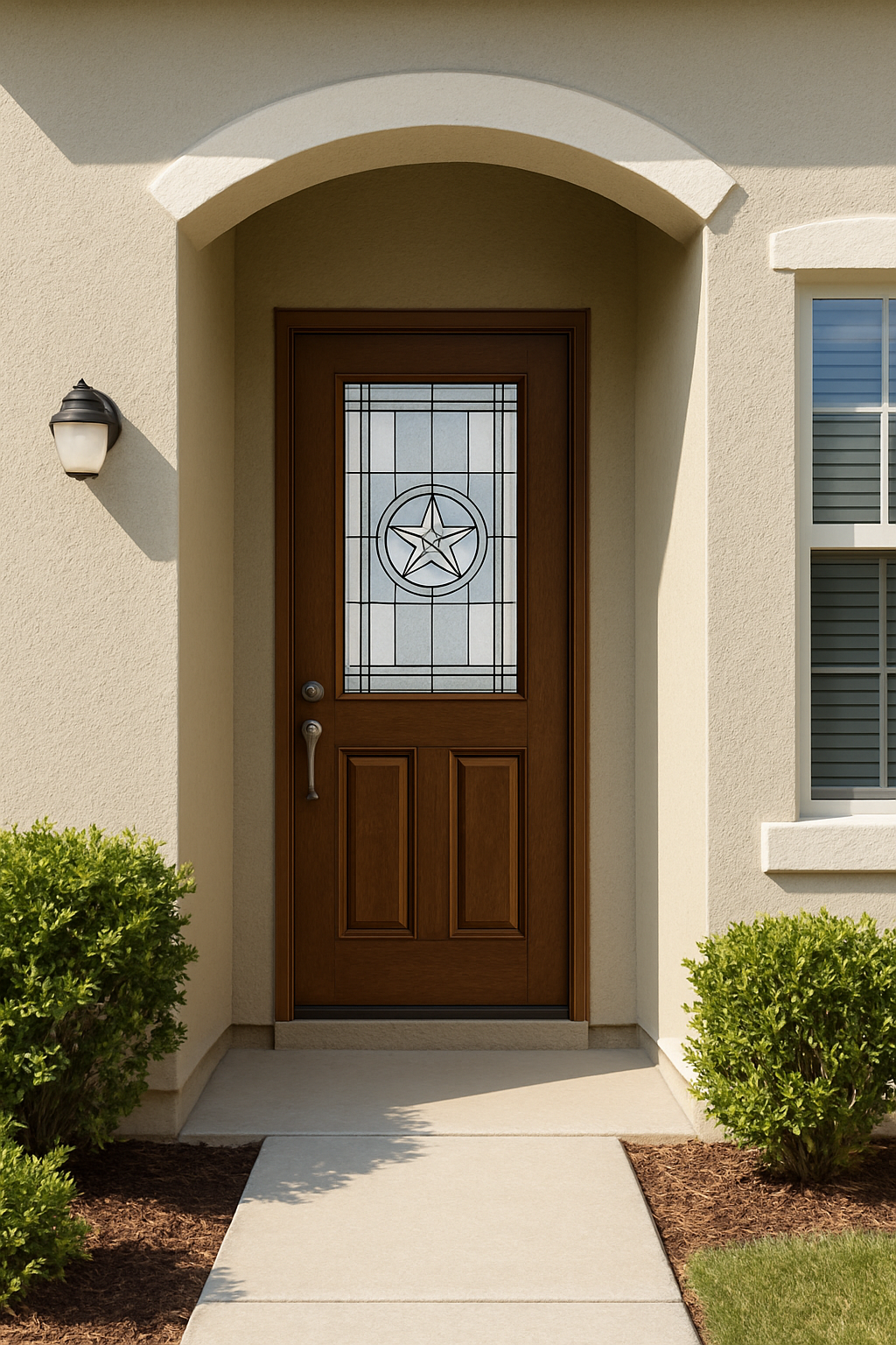 Impact Windows & Doors Tampa - 8' Half Lite 2 Panel - Texas Star