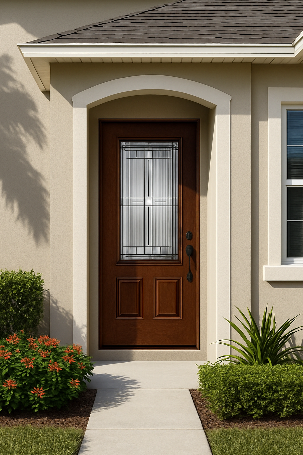 Impact Windows & Doors Tampa - 3/4 Lite 2 Panel - Saratoga