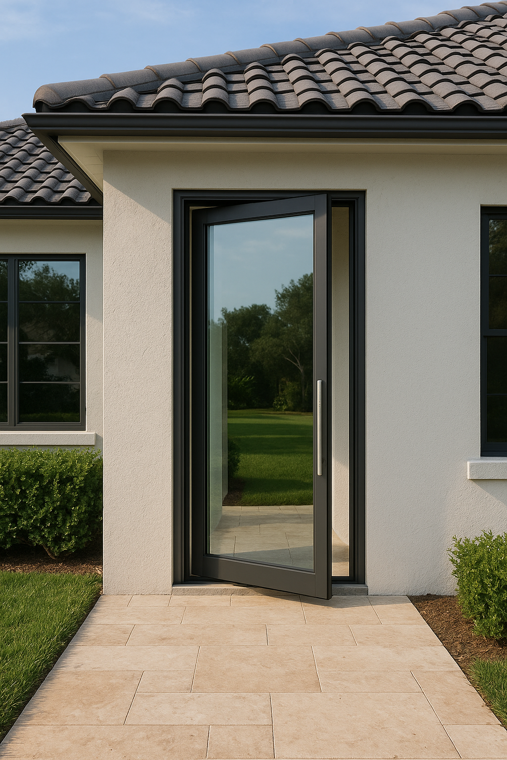 Impact Windows & Doors Tampa - ES-PSD5030 PRESTIGE PIVOT/ENTRY DOOR