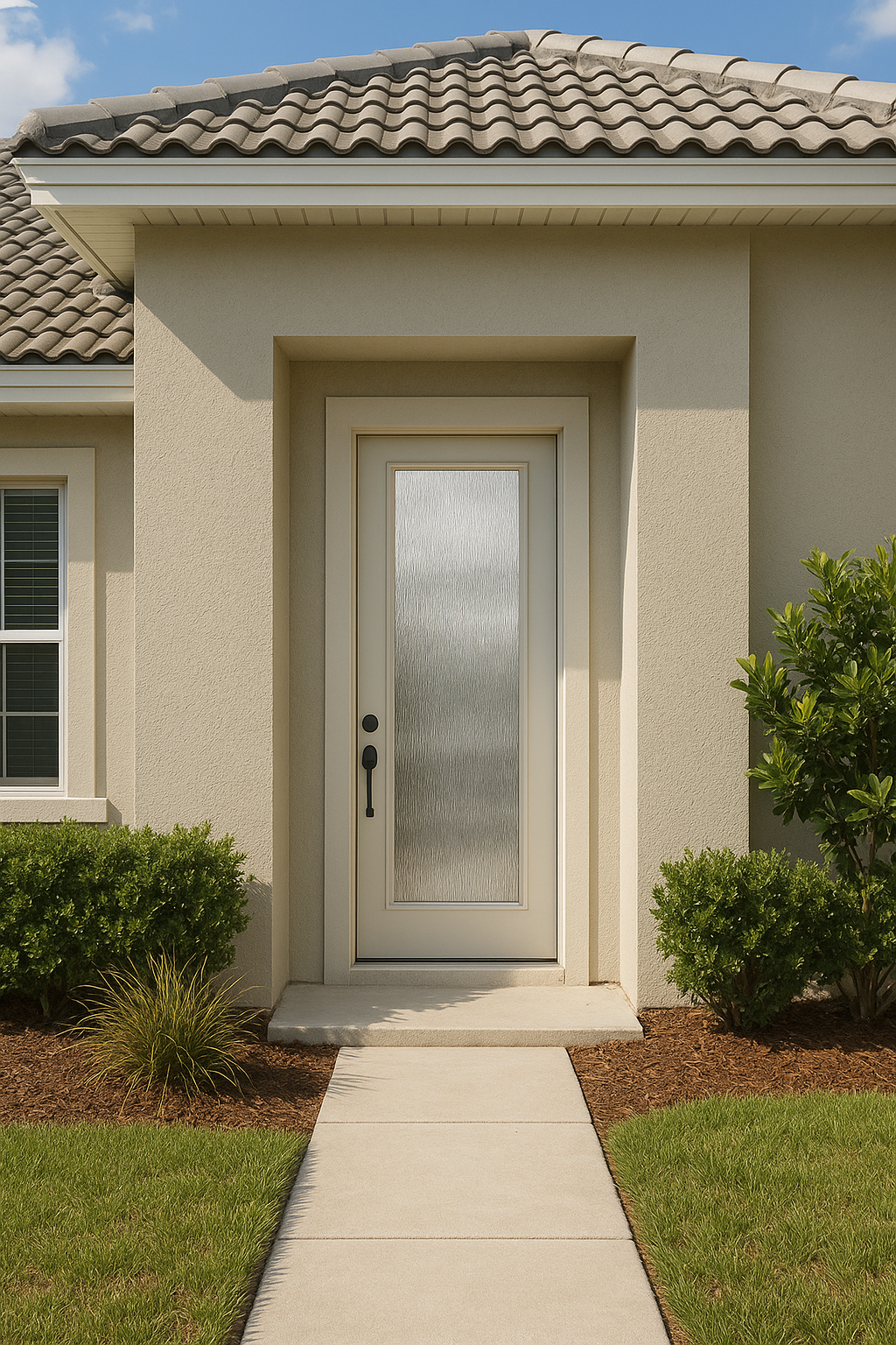 Impact Windows & Doors Tampa - Full Lite Flush - Chord