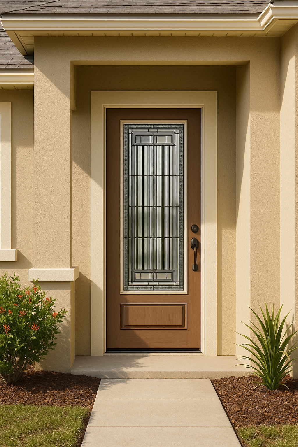 Impact Windows & Doors Tampa - Full Lite w/ Stile Lines - Saratoga