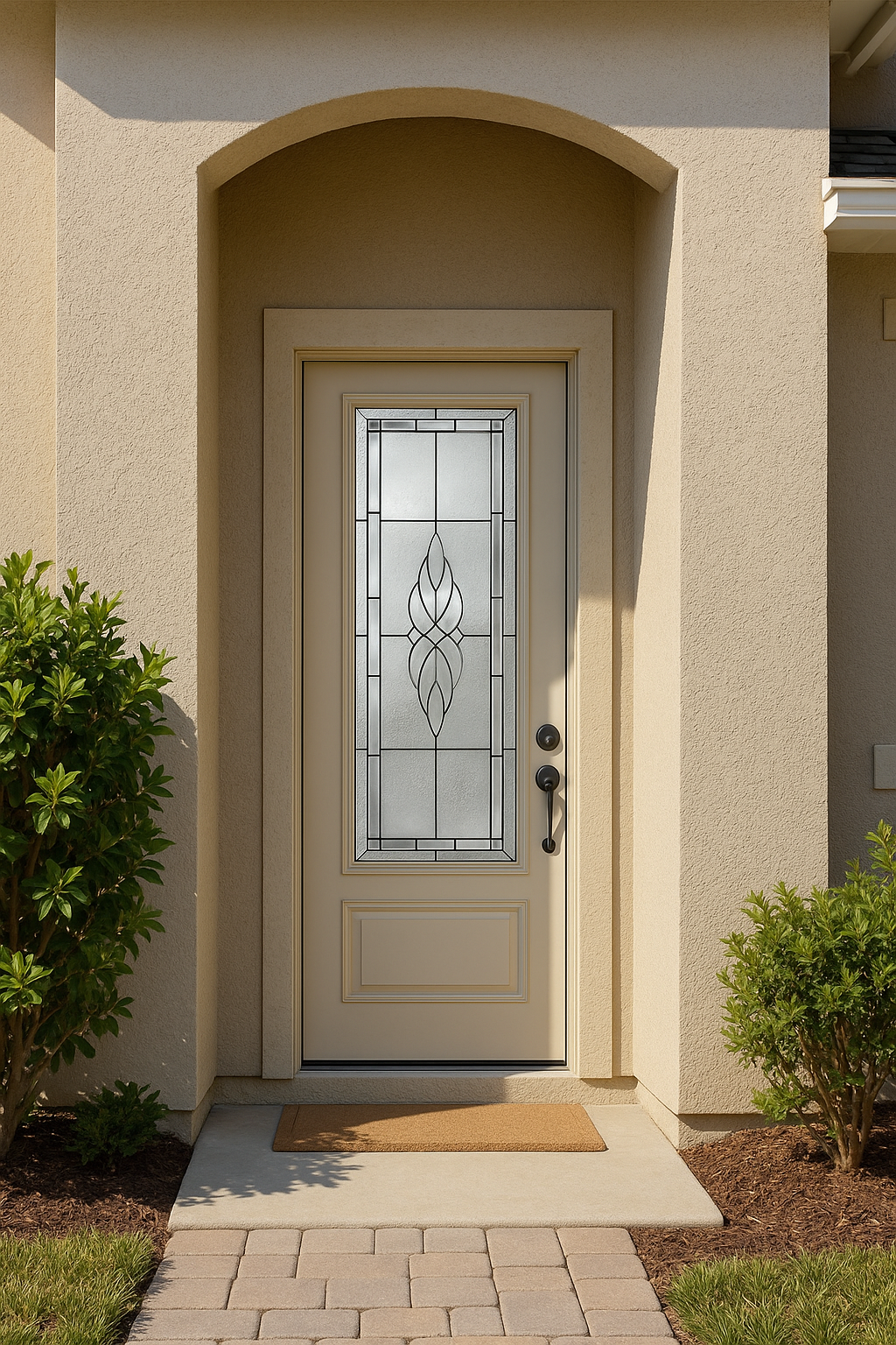 Impact Windows & Doors Tampa - Full Lite w/ Stile Lines - Kensington