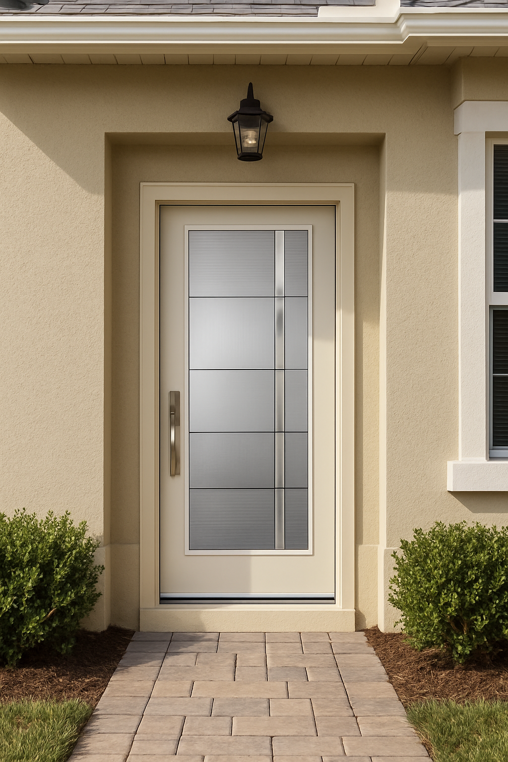 Impact Windows & Doors Tampa - Full Lite w/ Stile Lines - Axis