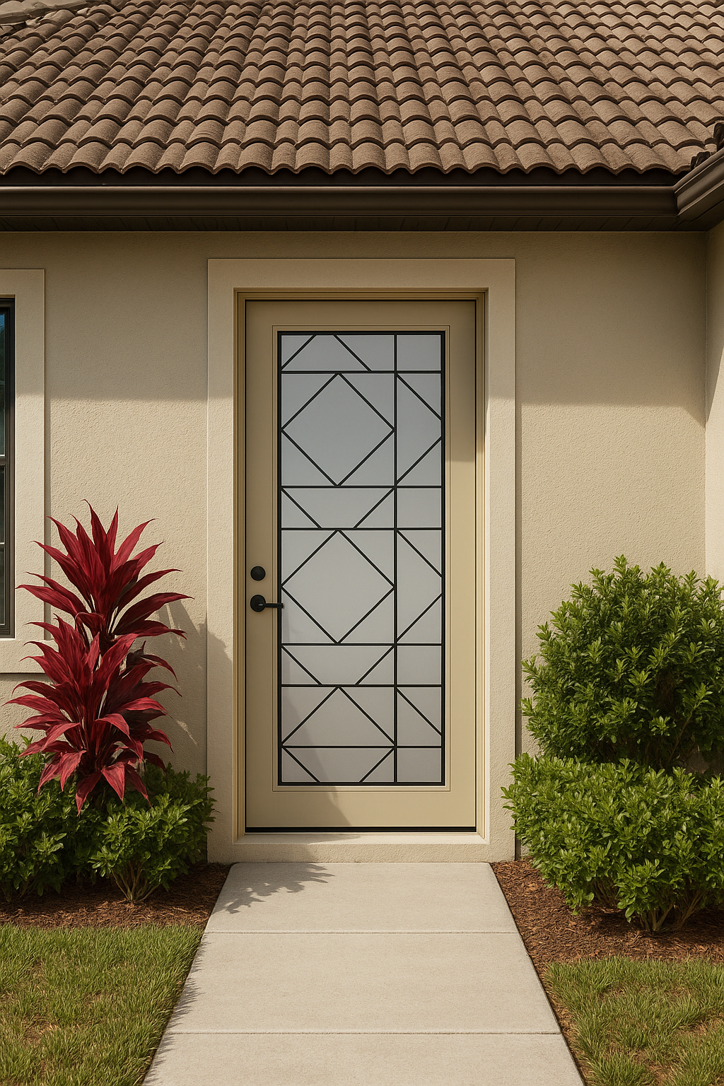 Impact Windows & Doors Tampa - Full Lite Flush - Echelon