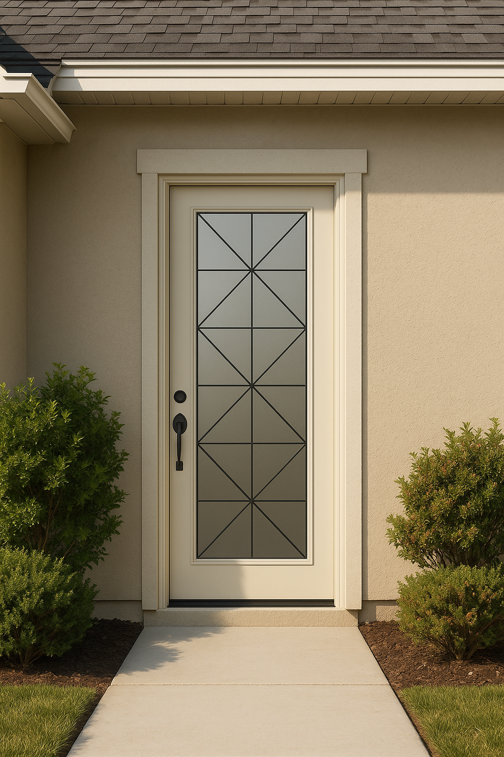 Impact Windows & Doors Tampa - Full Lite Flush - Calix