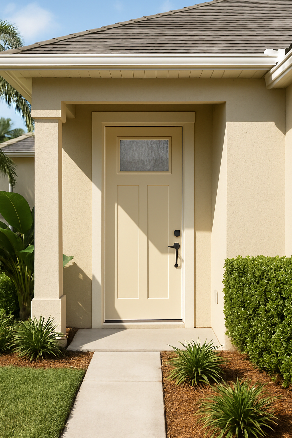 Impact Windows & Doors Tampa - Craftsman Lite 2 Panel Shaker - Chord